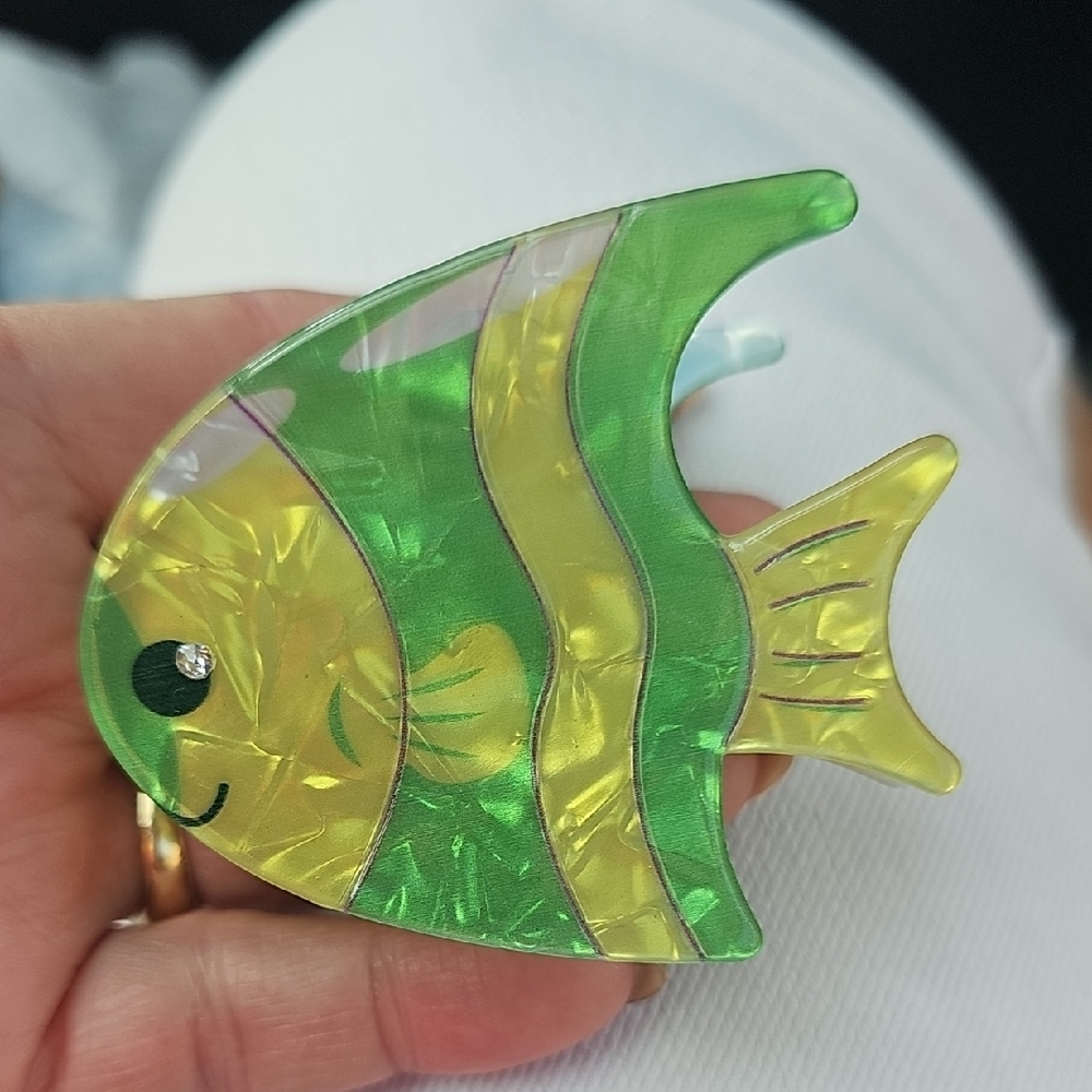 Colorful Fish Hair Clips Set - Picture 8 of 13